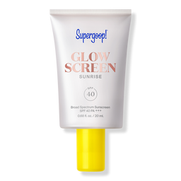 Supergoop! Mini Glowscreen SPF 40 Sunscreen with Hyaluronic Acid + Niacinamide - Sunrise