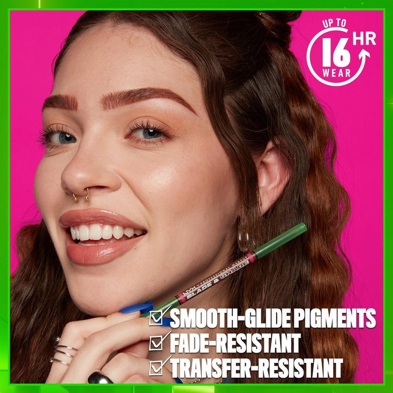 NYX Professional Makeup - Rich Auburn Brow Blade and Shade Nano