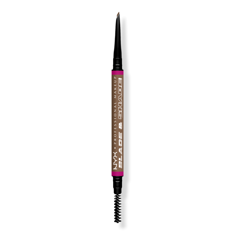 Nyx Professional Makeup Brow Blade And Shade Nano Brow Mechanical Pencil - Taupe In Brown