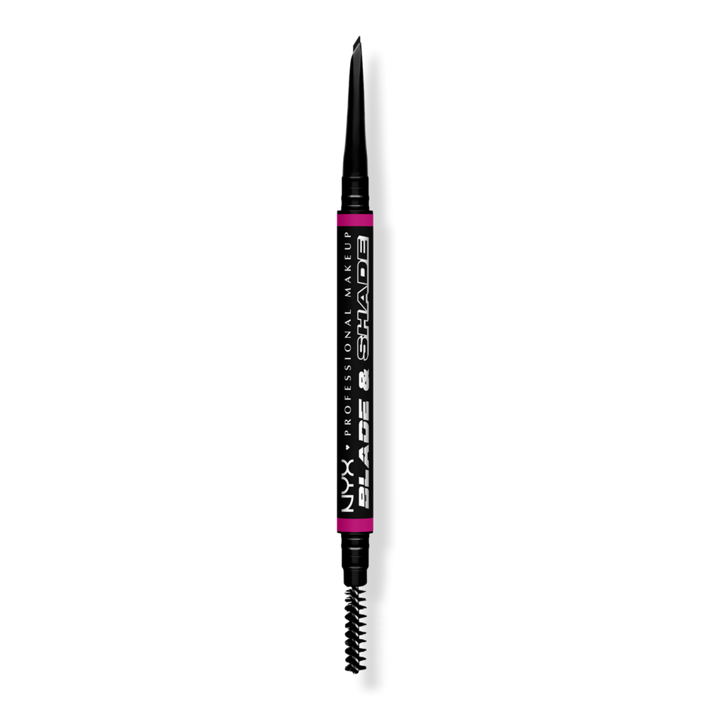 Nyx Professional Makeup Brow Blade And Shade Nano Brow Mechanical Pencil - Black In Black