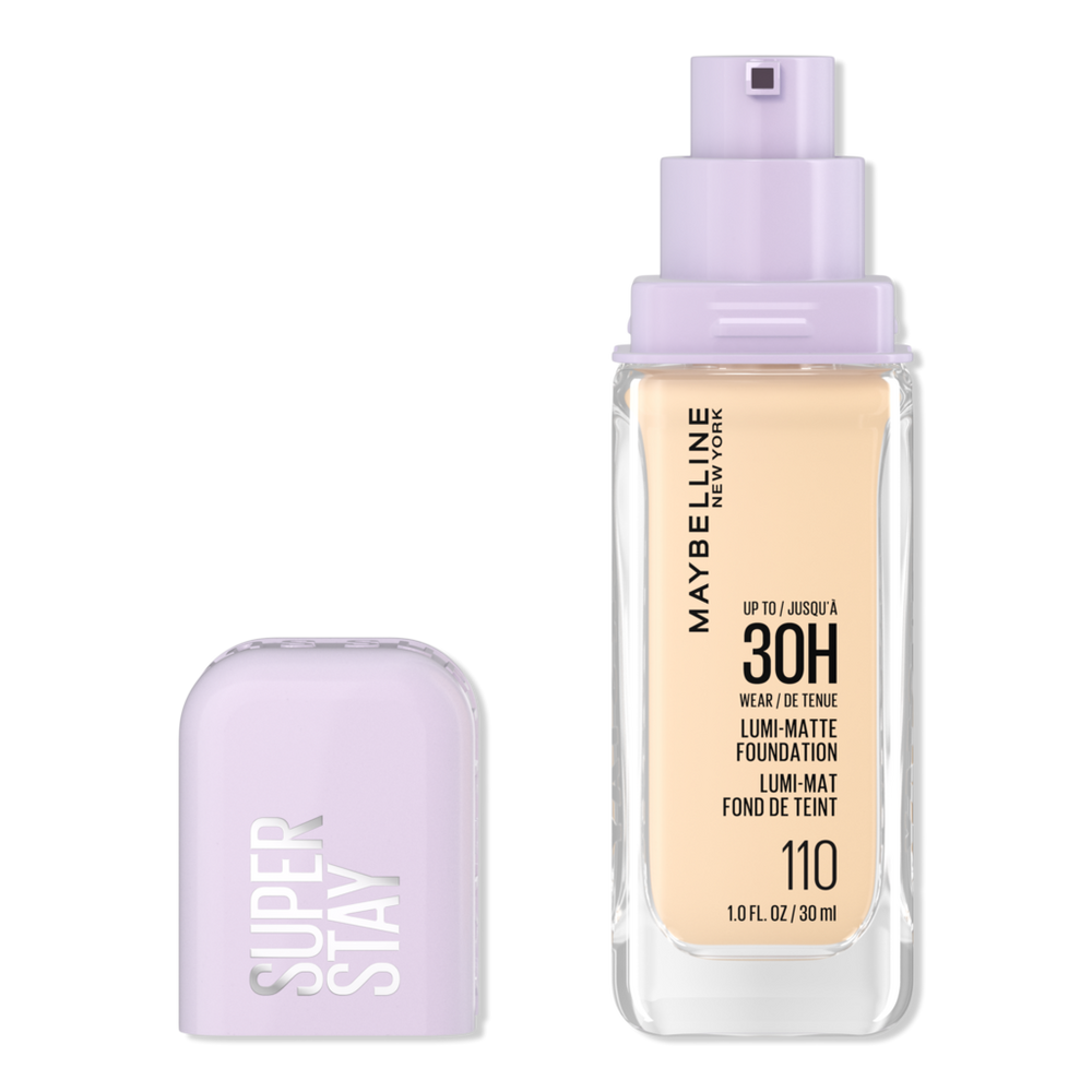Maybelline Super Stay Up To 30hr Wear Lumi-matte Longwear Foundation - 110
