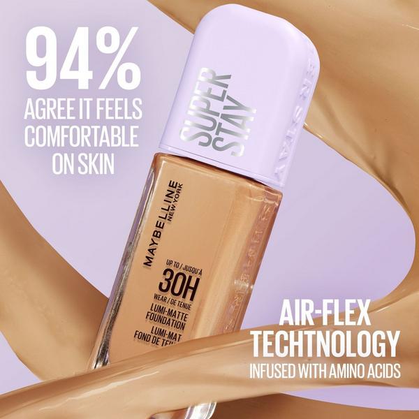 Maybelline Super Stay Up to 30HR Wear Lumi-Matte Longwear Foundation #8