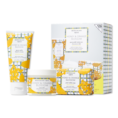 Beekman 1802 Honey & Orange Blossom Bodycare Discovery Kit