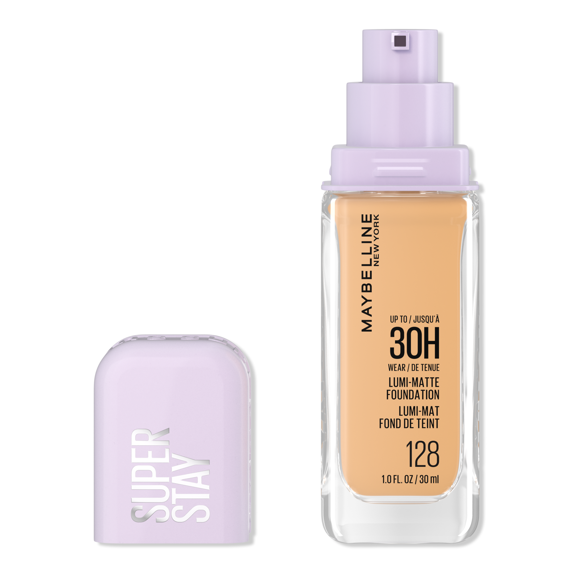 Maybelline Super Stay Up to 30HR Wear Lumi-Matte Longwear Foundation #1