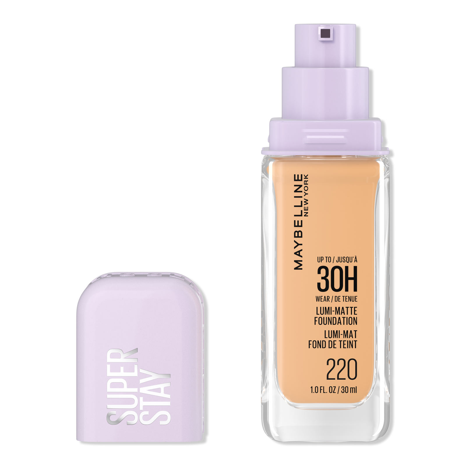 Super Stay Up to 30HR Wear Lumi-Matte Longwear Foundation - 220