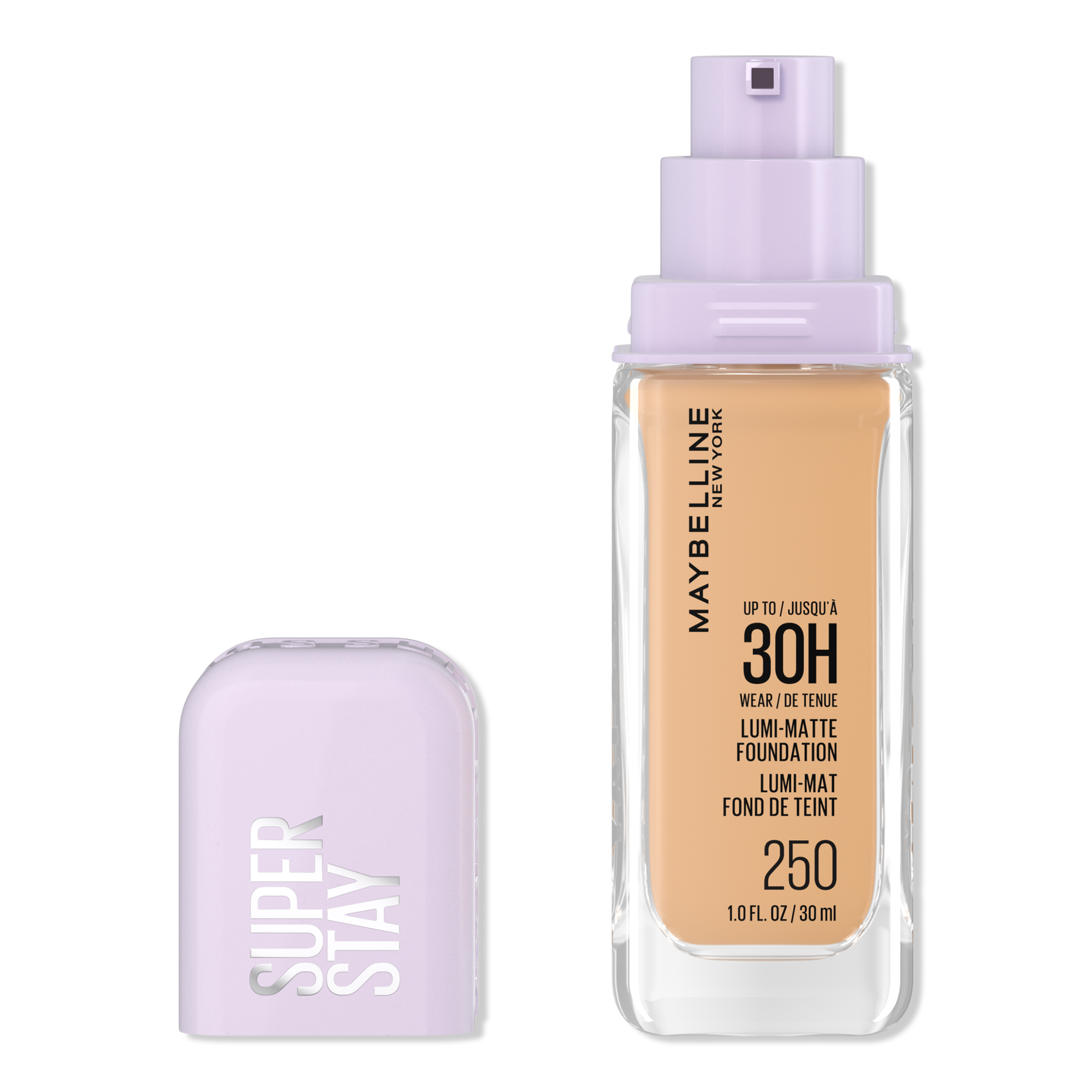 Maybelline Super Stay Up to 30HR Wear Lumi-Matte Longwear Foundation #1