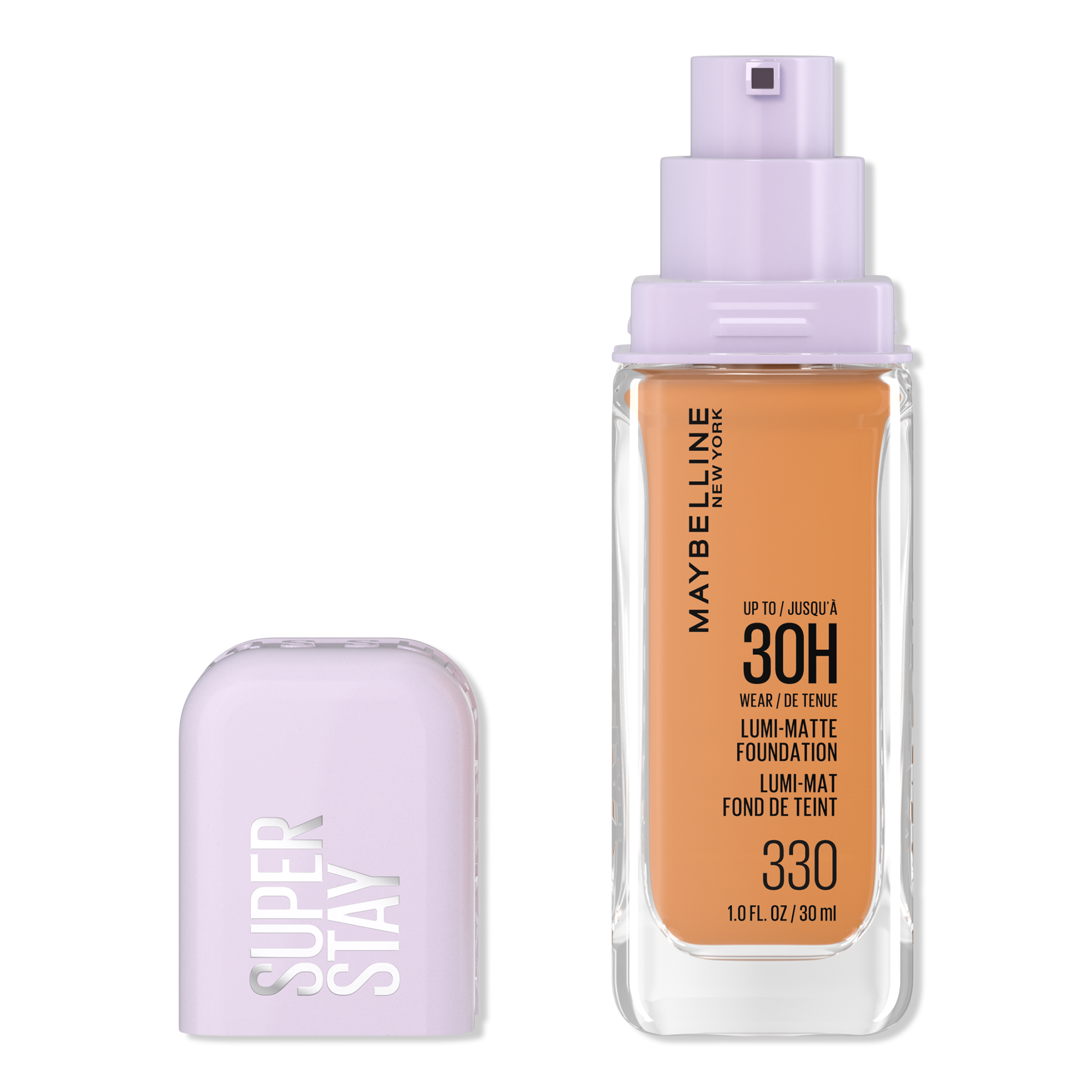 Maybelline Super Stay Up to 30HR Wear Lumi-Matte Longwear Foundation #1