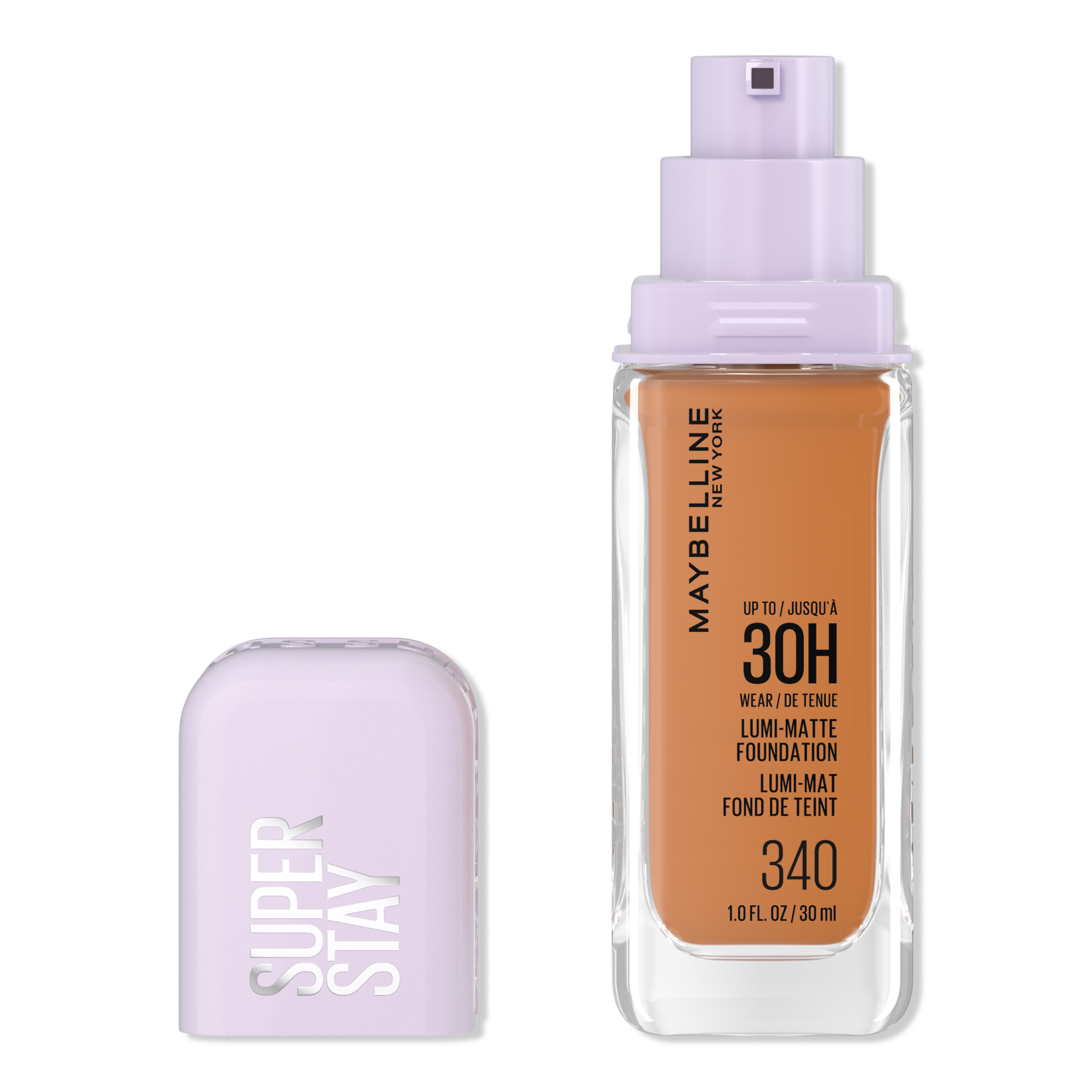 Maybelline Super Stay Up to 30HR Wear Lumi-Matte Longwear Foundation #1