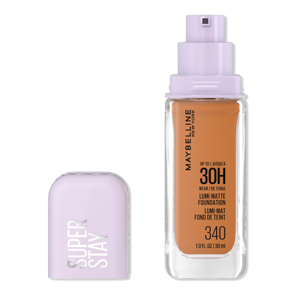 Maybelline Super Stay Up To 30hr Wear Lumi-matte Longwear Foundation - 340 In Red
