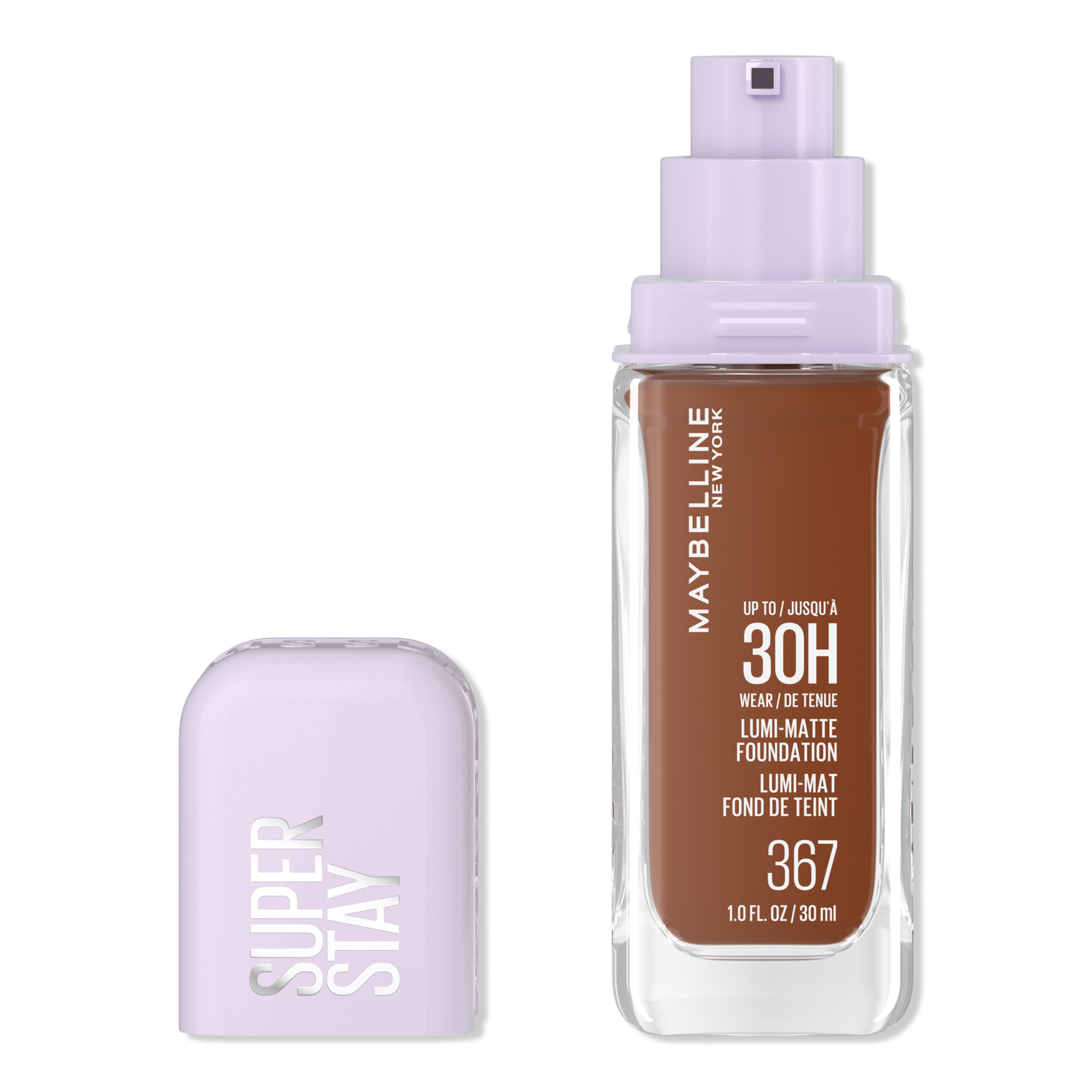 Maybelline Super Stay Up to 30HR Wear Lumi-Matte Longwear Foundation #1