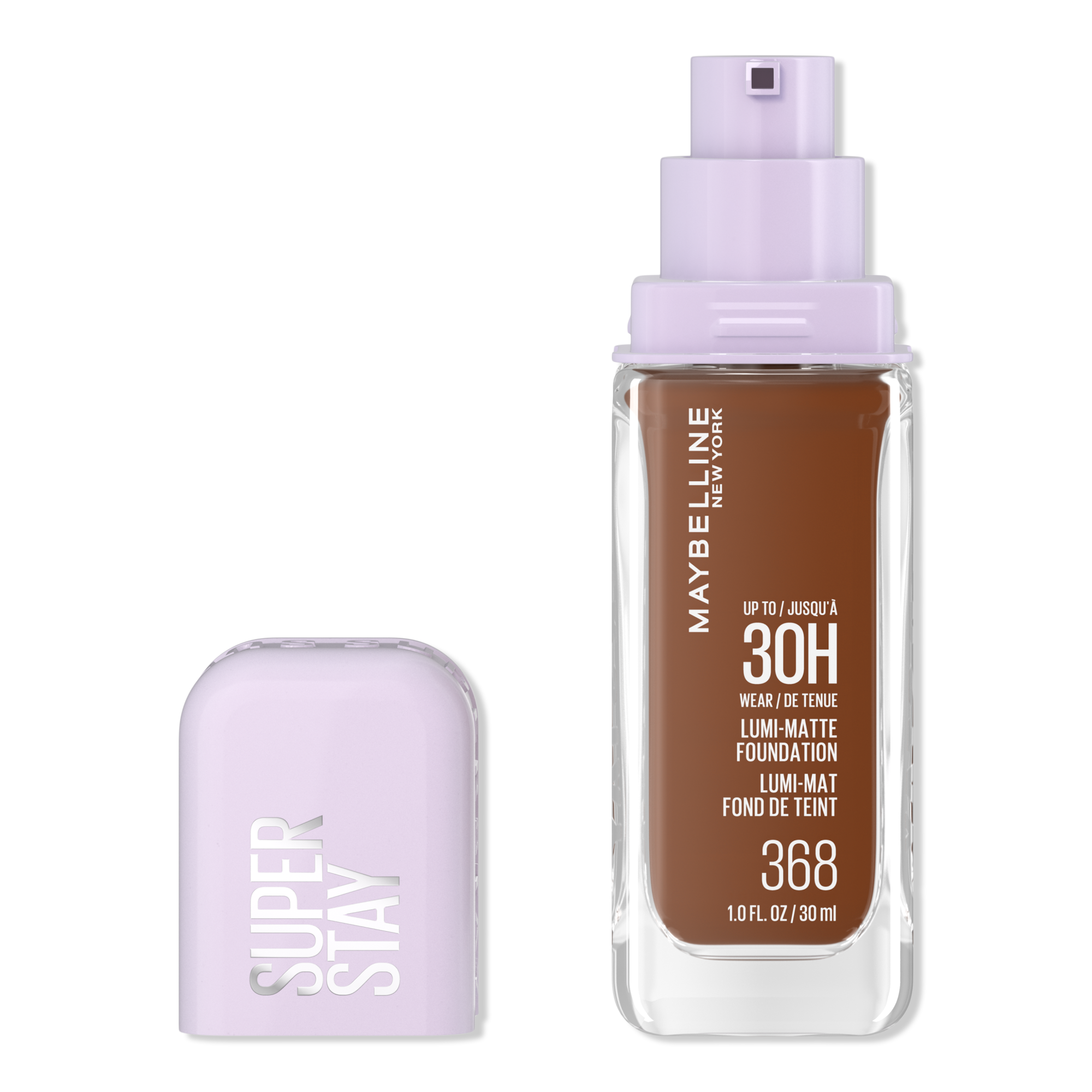 Maybelline Super Stay Up to 30HR Wear Lumi-Matte Longwear Foundation #1