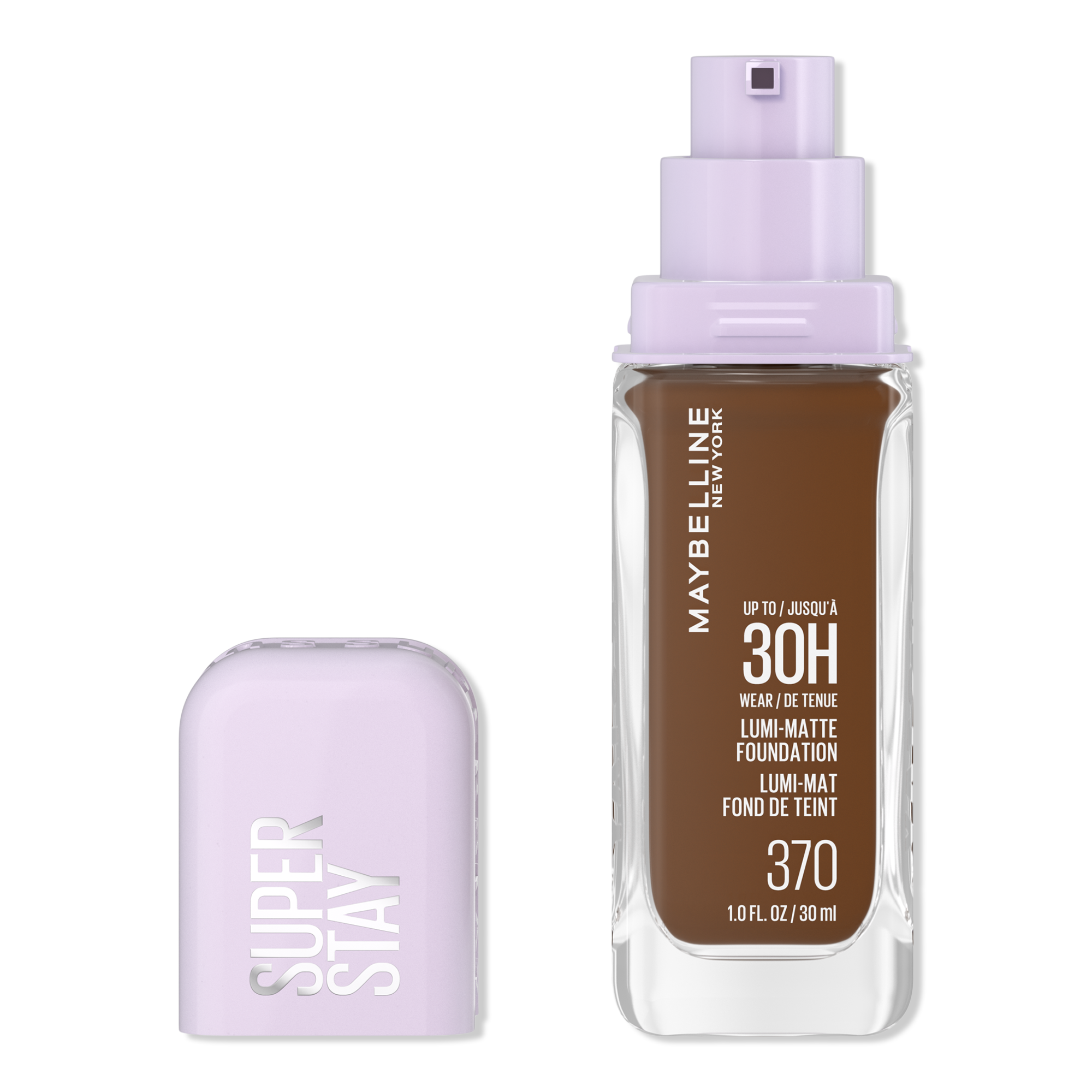 Maybelline Super Stay Up to 30HR Wear Lumi-Matte Longwear Foundation #1