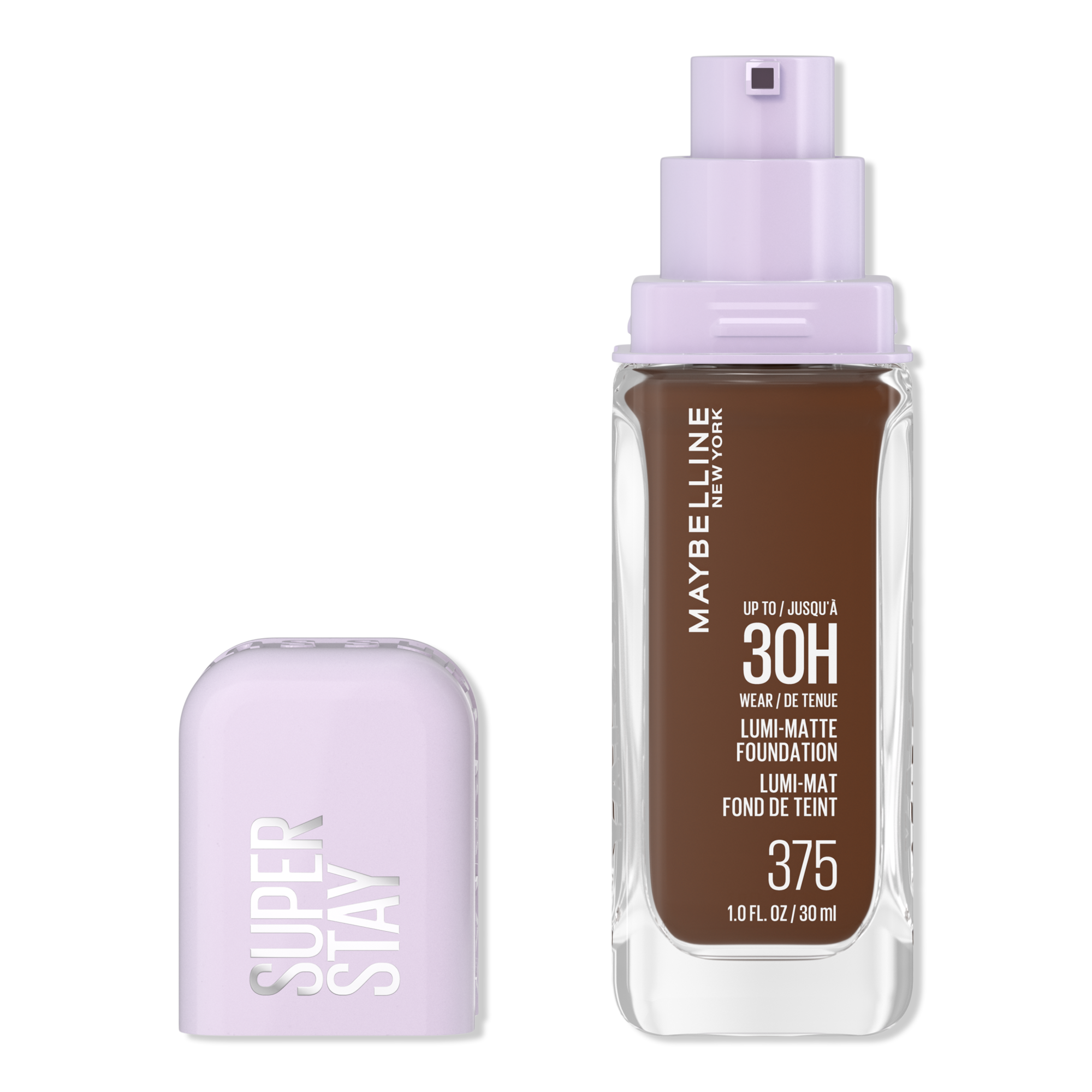 Maybelline Super Stay Up to 30HR Wear Lumi-Matte Longwear Foundation #1