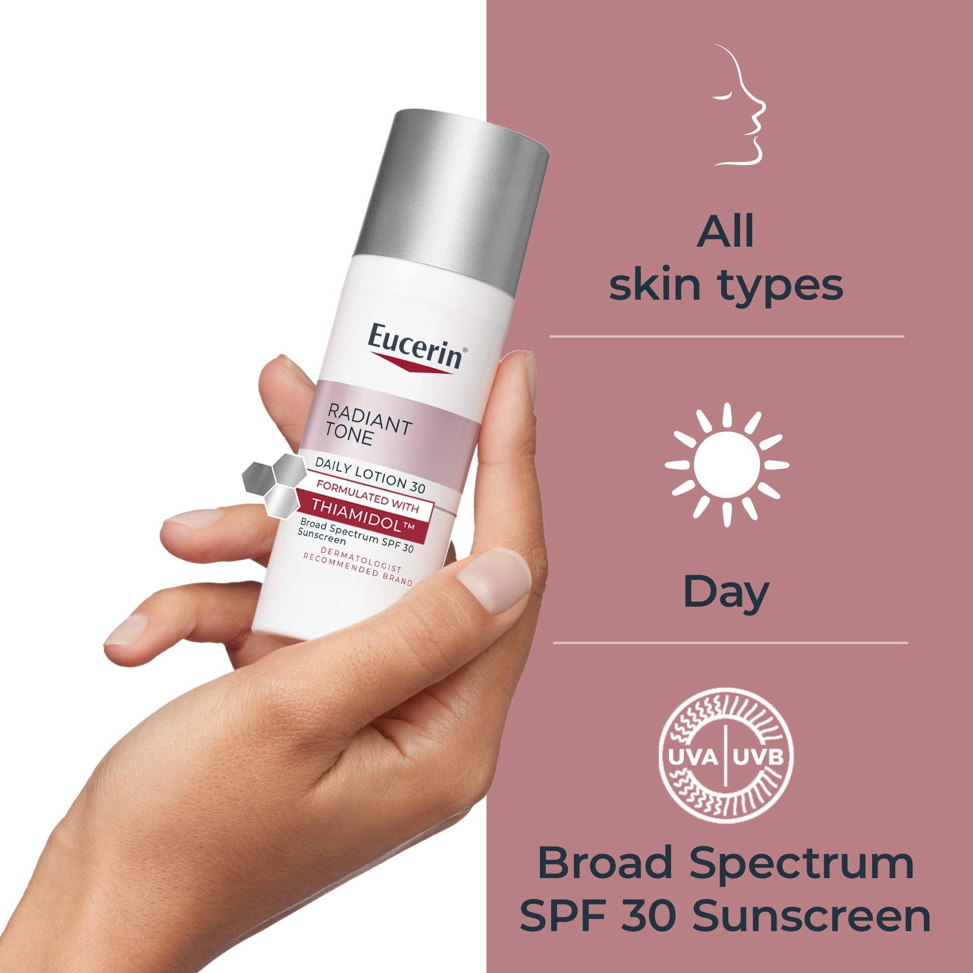 Ежедневный лосьон для лица Eucerin Radiant Tone SPF 30 против пигментных пятен — фото 3