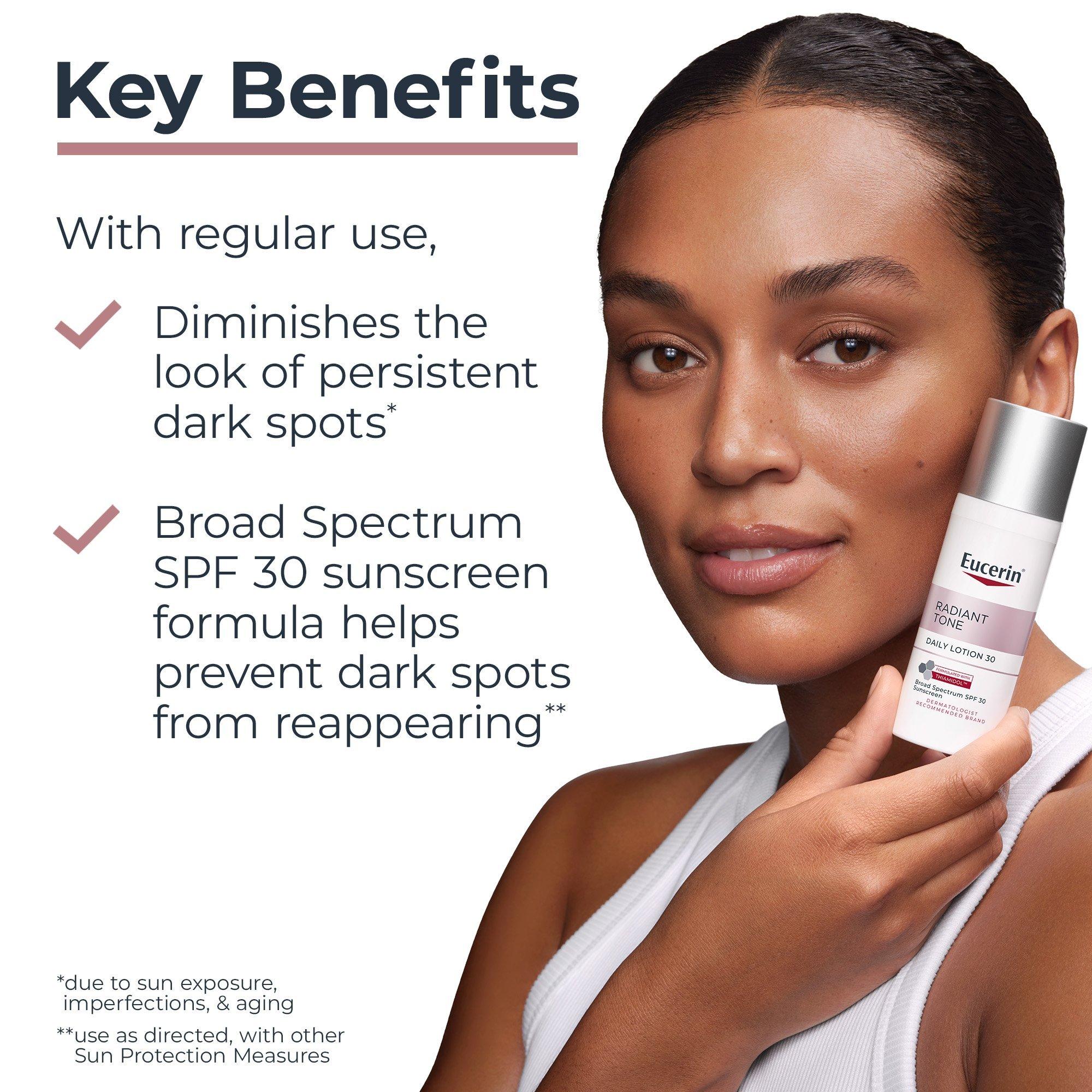 Ежедневный лосьон для лица Eucerin Radiant Tone SPF 30 против пигментных пятен — фото 5