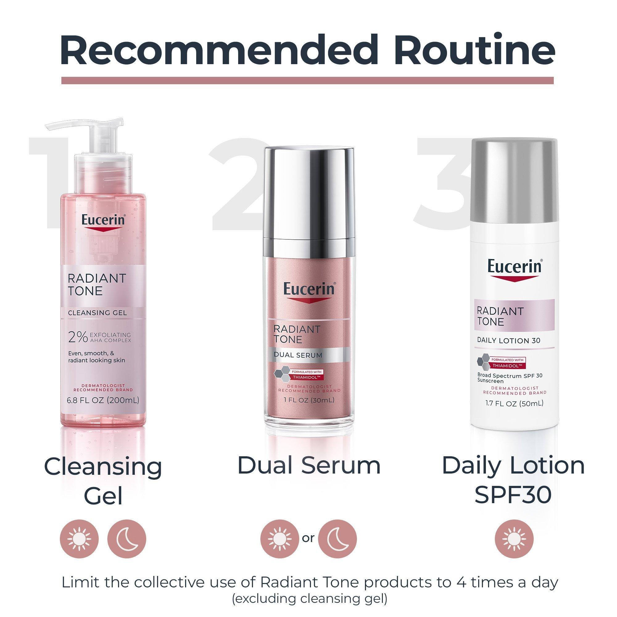 Ежедневный лосьон для лица Eucerin Radiant Tone SPF 30 против пигментных пятен — фото 8