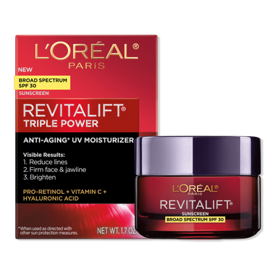 L'Oréal Revitalift Triple Power Face and Neck Moisturizer SPF 30