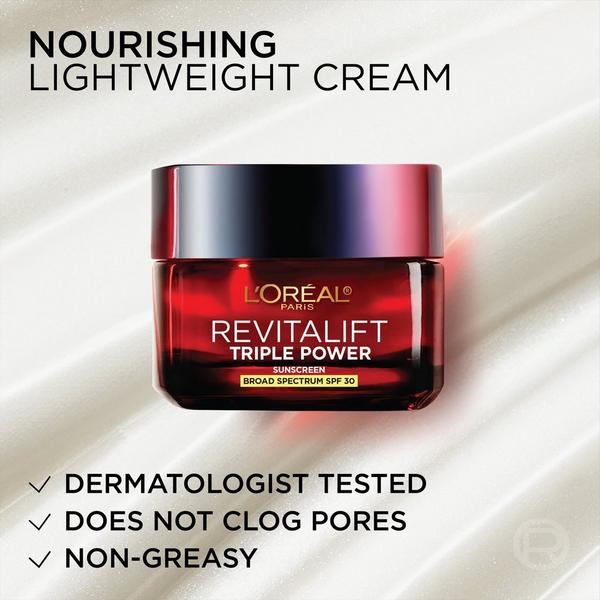 L'Oréal Revitalift Triple Power Face and Neck Moisturizer SPF 30 #8