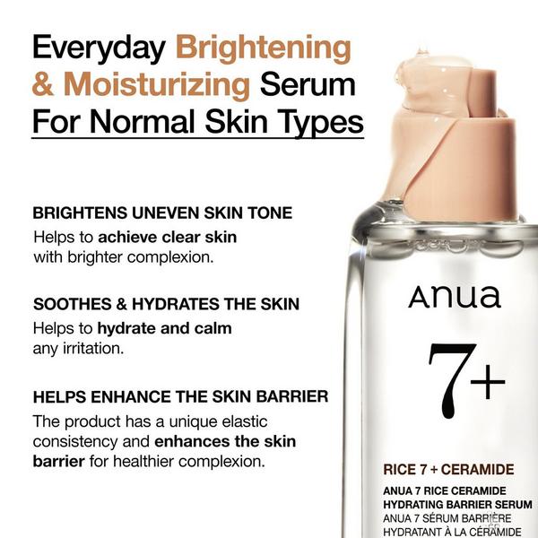 ANUA 7 Rice Ceramide Hydrating Barrier Serum #4