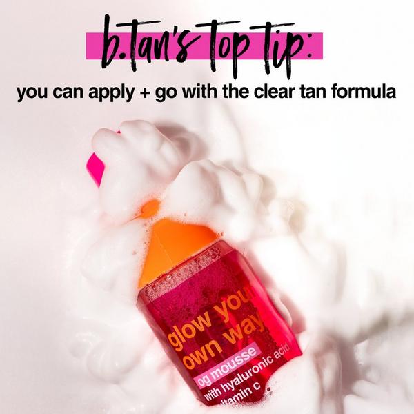 b.tan Glow Your Own Way OG Glow Mousse #5