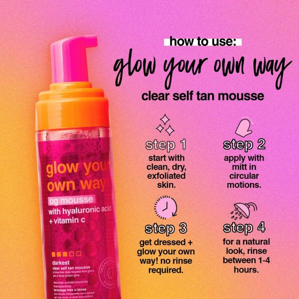 b.tan Glow Your Own Way OG Glow Mousse #6