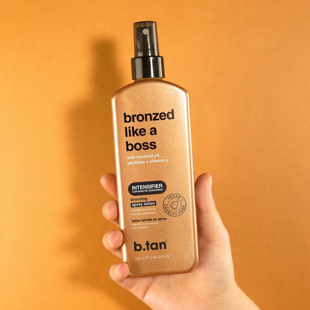 Bronzed Like A Boss Bronzing Spray Lotion