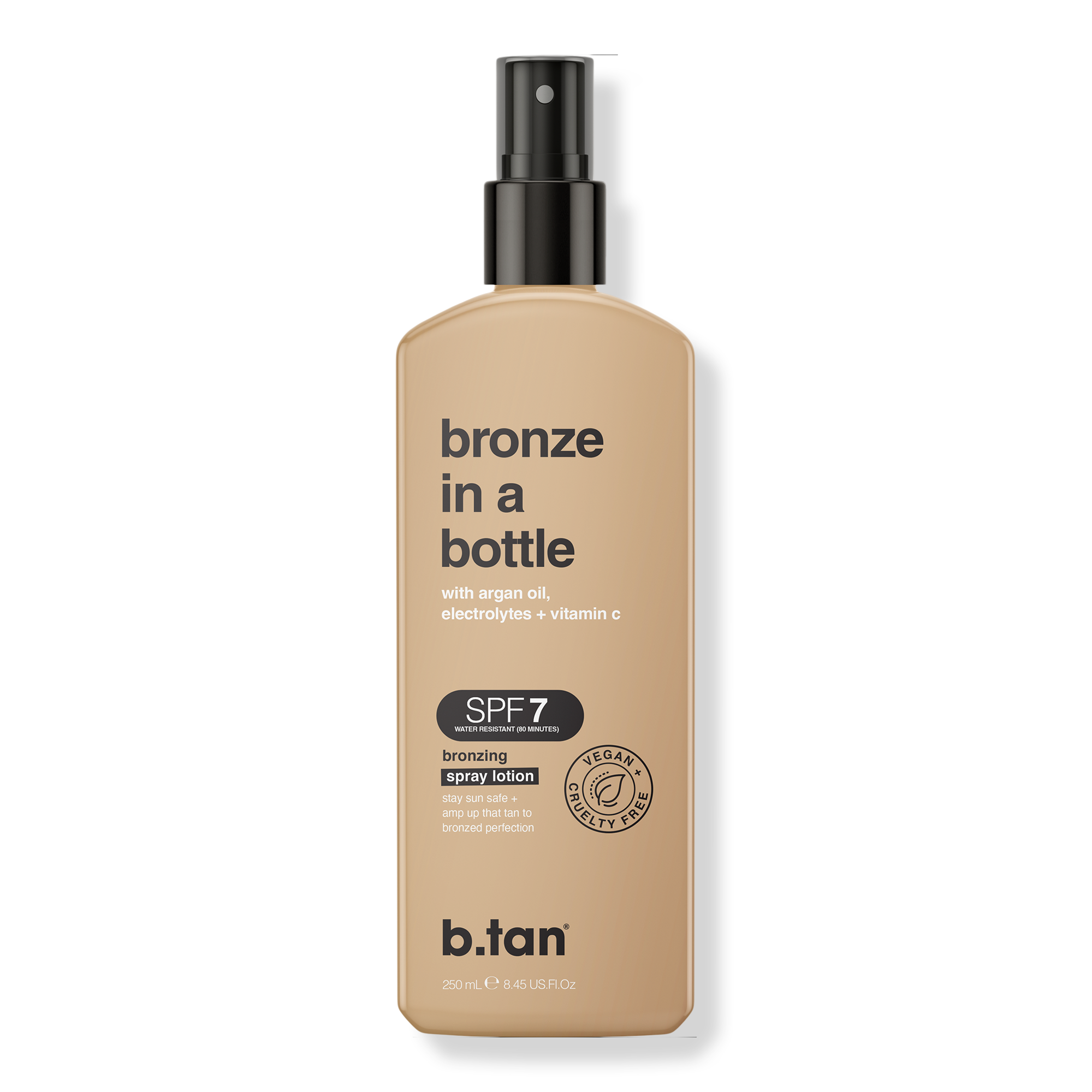 b.tan Bronze In A Bottle SPF 7 Bronzing Spray Lotion #1