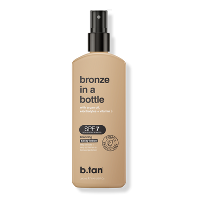 b.tan Bronze In A Bottle SPF 7 Bronzing Spray Lotion