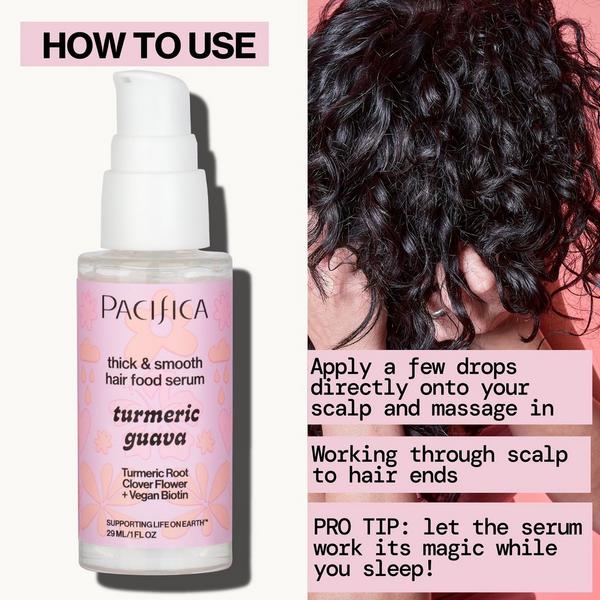 Pacifica Turmeric Guava Thick and Smooth Hair Food Serum #6