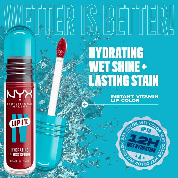 NYX Professional Makeup Lip IV Hydrating Gloss Stain #8