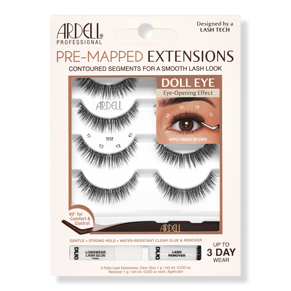 Ardell Pre-mapped Extensions - Doll Eye