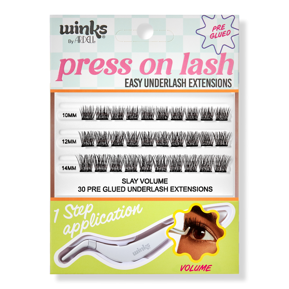Ardell Winks Press On Pre-glued Underlash Extensions - Slay Volume