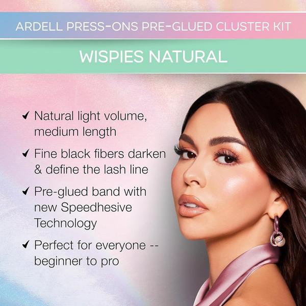 Ardell Wispies Press On Natural Pre-Glued Underlash Extensions #6