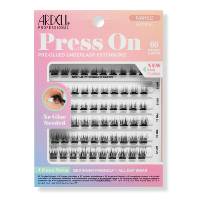 Ardell Press On Pre-glued Underlash Extensions, Naked Natural