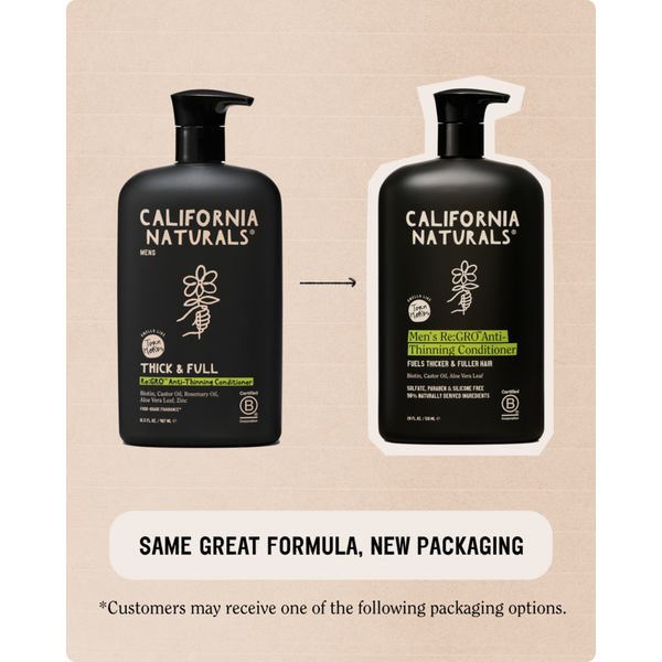 California Naturals Men's Re:GRO Anti-Thinning Conditioner #8