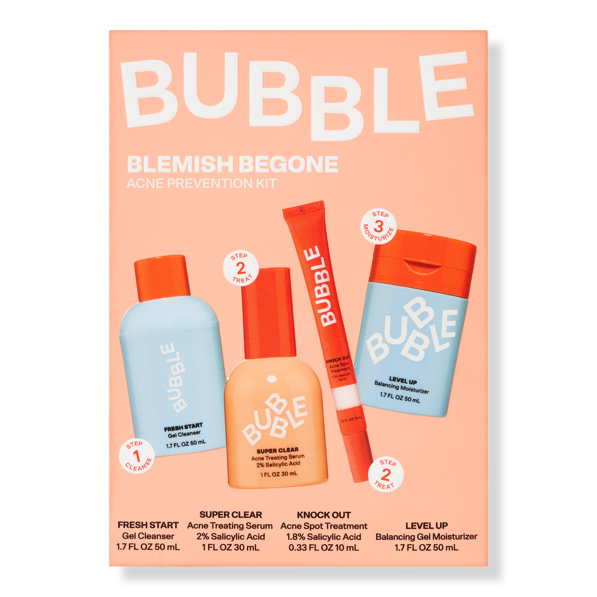 Bubble Blemish Begone Acne Prevention Kit #1