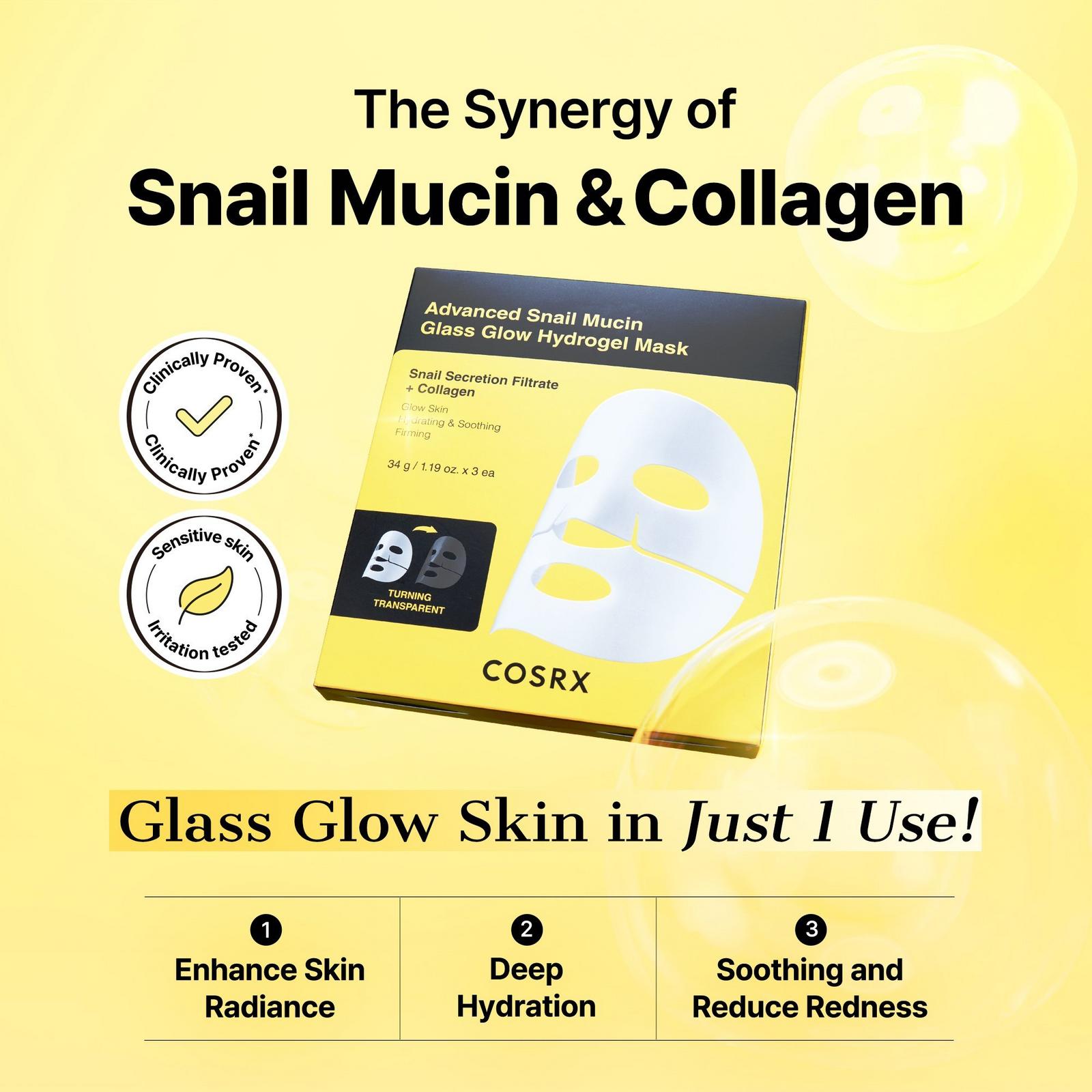 Advanced Snail Hydrogel Mask