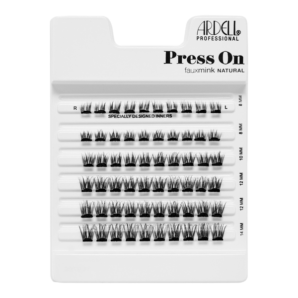 Ardell Press On Pre-glue Underlash Extensions, Faux Mink Natural #3