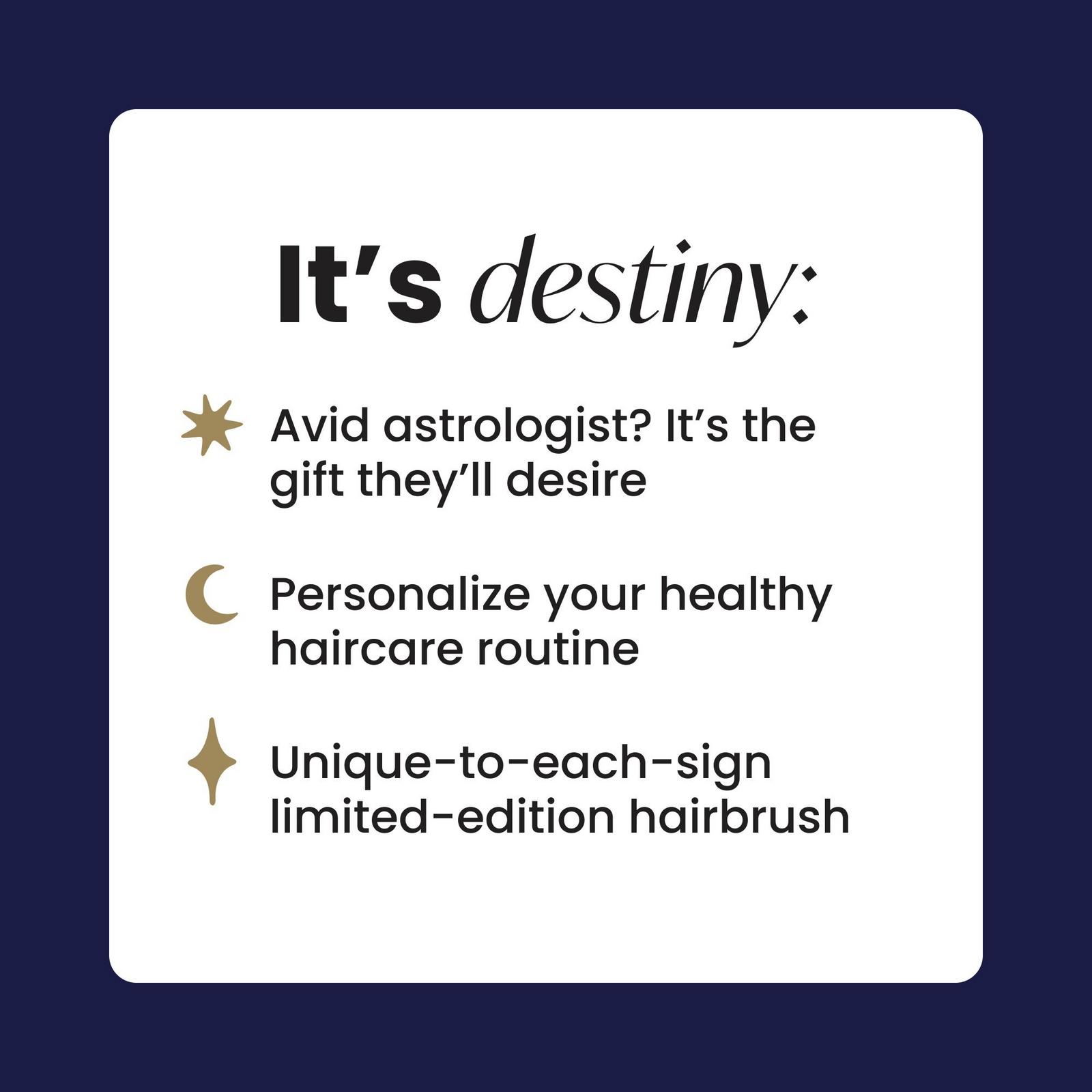 The Zodiac Ultimate Detangler - Pisces: Feb 19 – Mar 20
