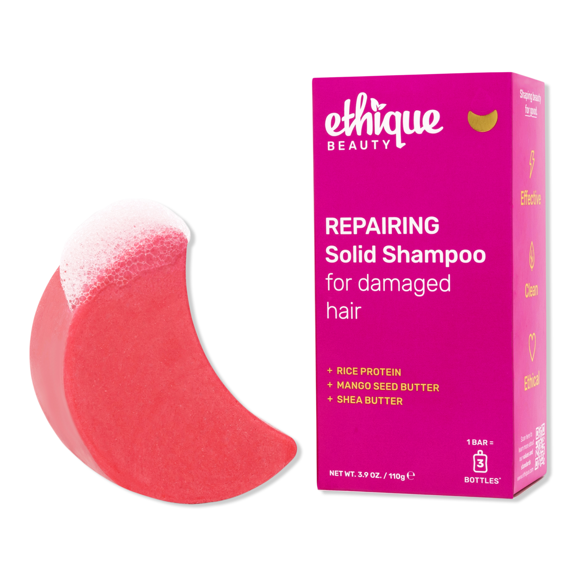 Ethique Beauty Repairing Solid Shampoo Bar #1