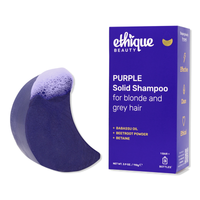 Ethique Beauty Purple Solid Shampoo Bar