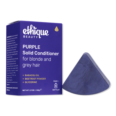 Ethique Beauty Purple Solid Conditioner Bar