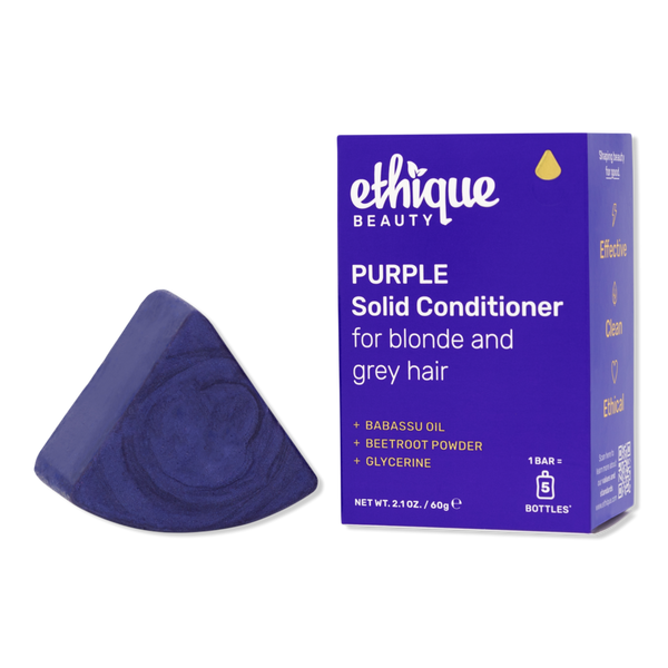 Ethique Beauty Purple Solid Conditioner Bar #1