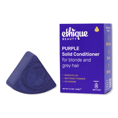 Ethique Beauty Purple Solid Conditioner Bar