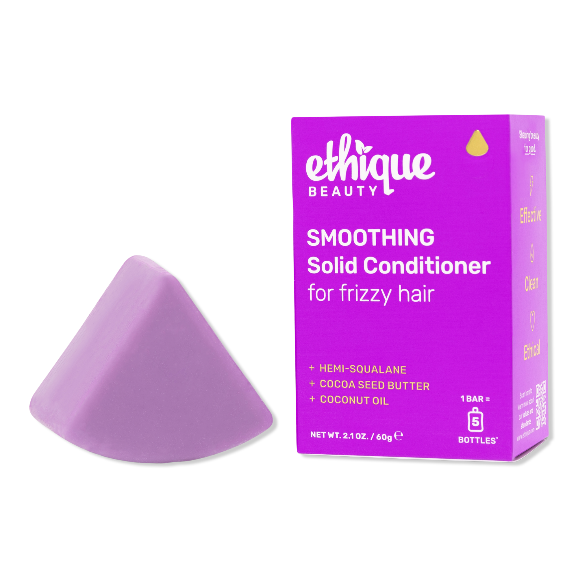 Ethique Beauty Smoothing Solid Conditioner Bar #1