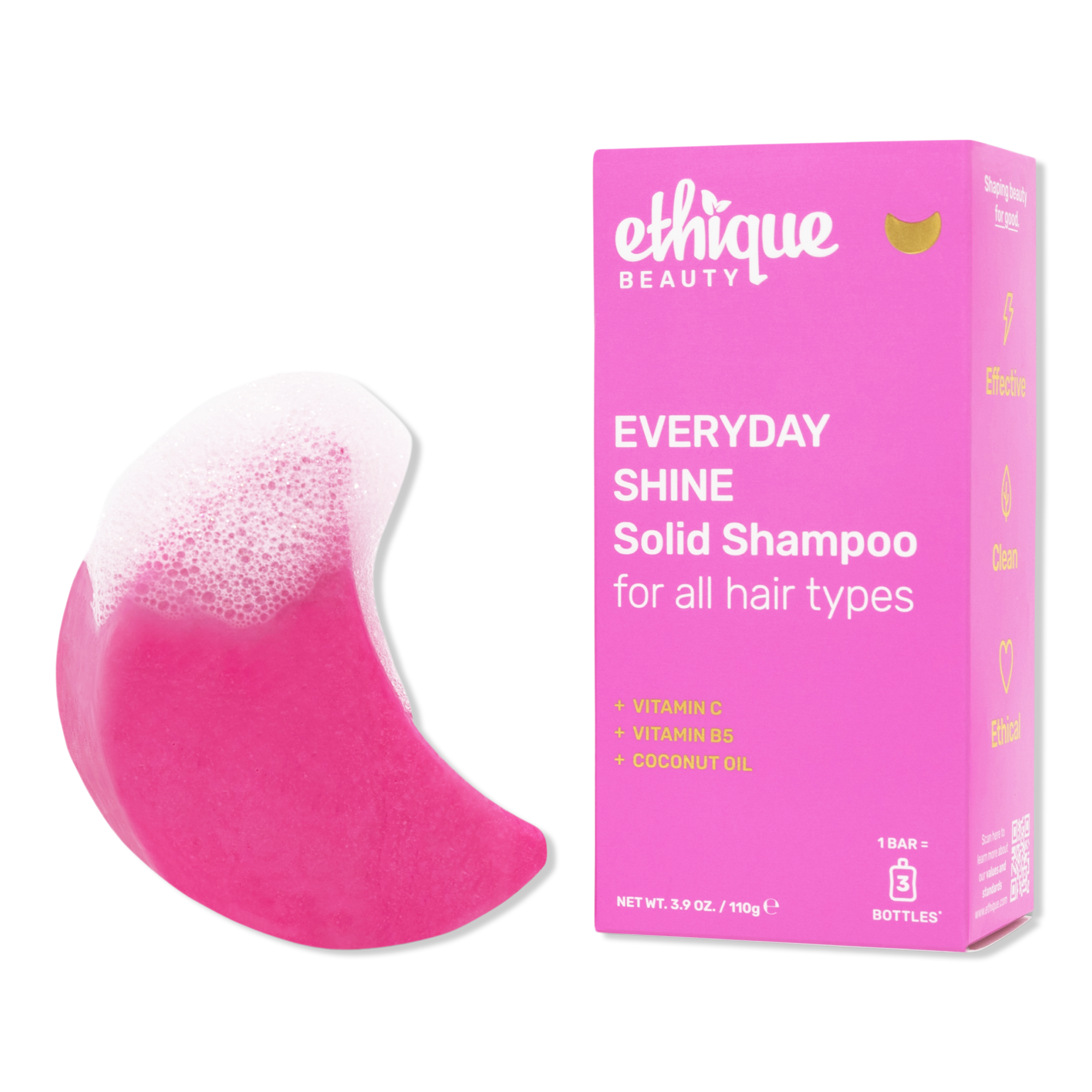 Ethique Beauty Everyday Shine Solid Shampoo Bar #1