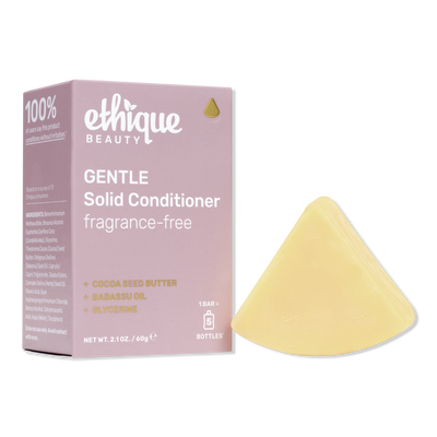 Ethique Beauty Gentle Solid Conditioner Bar Fragrance-Free