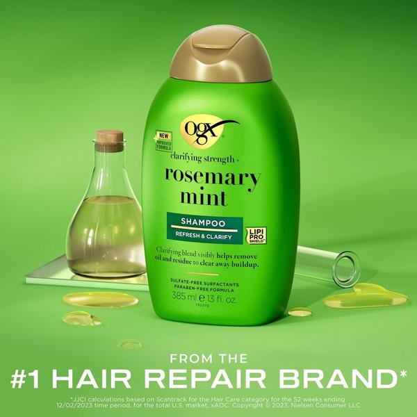 OGX Clarifying Strength + Rosemary Mint Shampoo #3