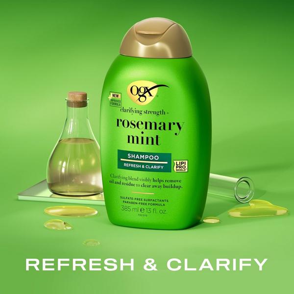 OGX Clarifying Strength + Rosemary Mint Shampoo #4