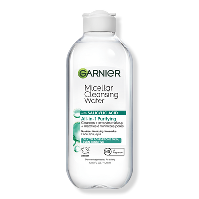 Garnier SkinActive Micellar Cleansing Water and Makeup Remover with Salicylic Acid